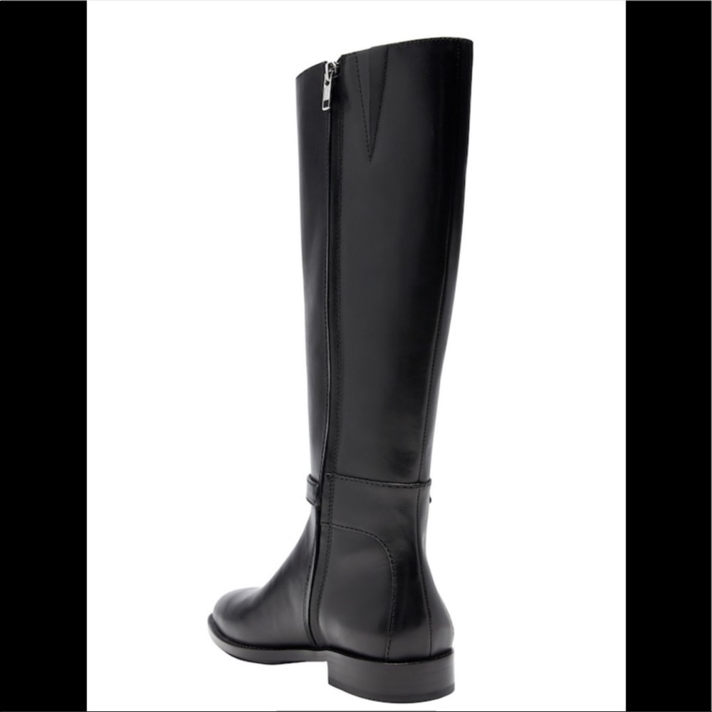 Banana‎ Republic Black Riding Boots 8.5 - Picture 3 of 7